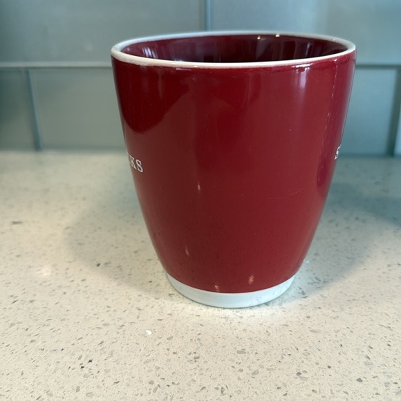 Starbucks red ceramic Coffee Mug - Picture 3 of 7